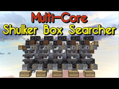 Minecraft Multi-core Shulker Box Searcher