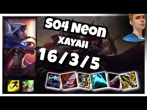 Xayah vs Samira S04 Neon BOT (16/3/5) - v11.3