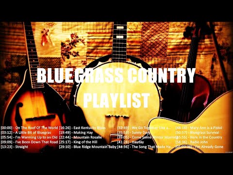Best Bluegrass Country Songs Of All Time ⭐ 30 Bluegrass Gospel Classics, Country Mountain Bluegrass