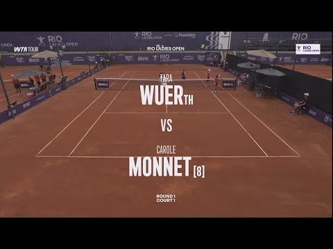 Tara Wuerth (CRO) vs  (8) Carole Monnet (FRA) - Game, Set and Match