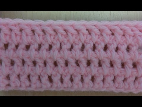 Modele de crosetat 2 (piciorus dublu lucrat intre spatii)