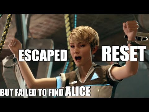 Detroit Become Human - “What Happens If” Kara Fails to Find Alice After Escaping From The Reset