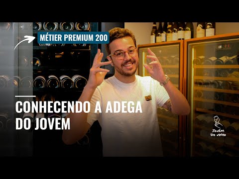 TOUR PELA ADEGA DO JOVEM DO VINHO - MÉTIER ADEGAS PREMIUM 200
