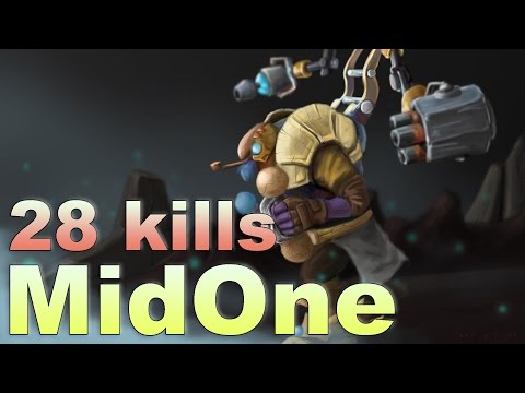 MidOne Tinker 7.05 28 kills pro Gameplay | Highlights — Dota 2