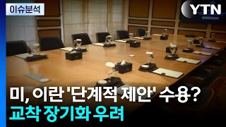 [뉴스UP] 미, 이란 '단계적 제안' 수용 안하나?···교착 장기화 우려 / YTN
