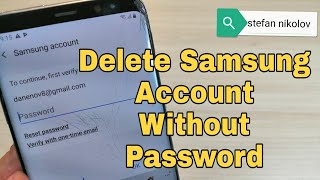 How to Remove Samsung Account without Password. Samsung S8 plus SM-G955F.