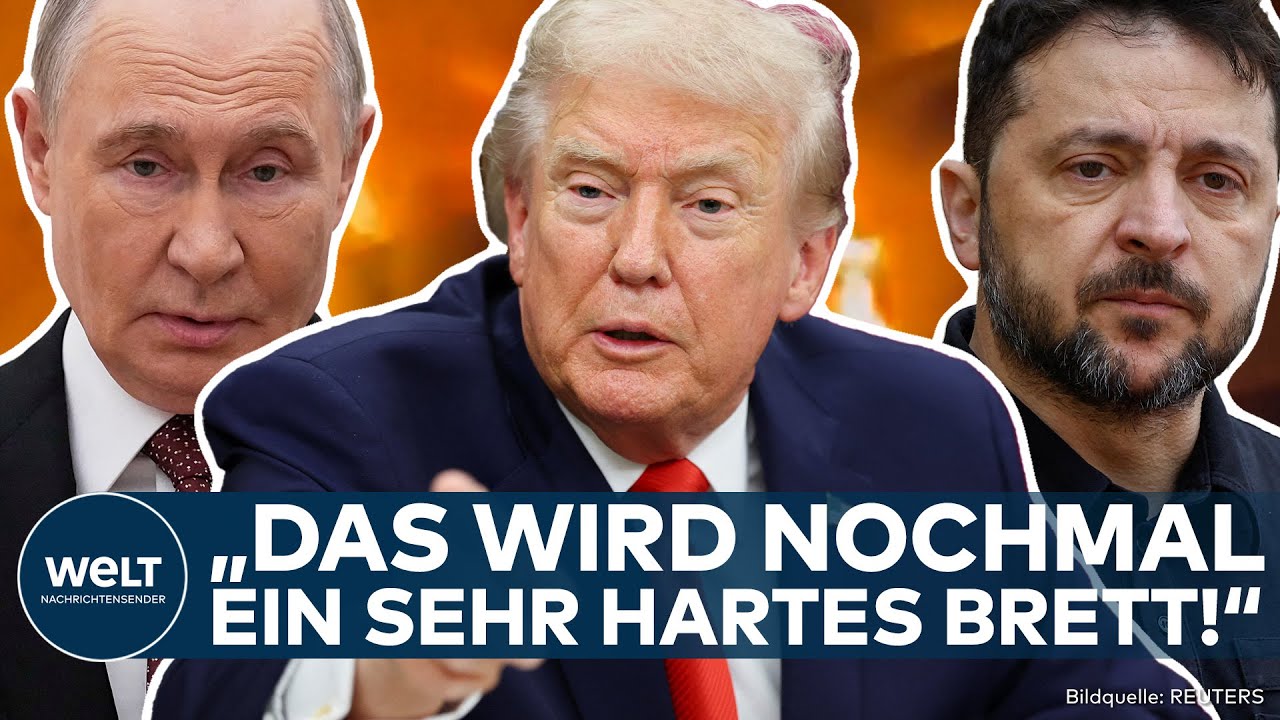 UKRAINE-KRIEG: Trumps Friedensplan kurz vor Durchbruch? Witkoff und Selenskyj reisen nach Berlin