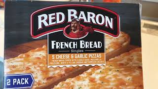 Best At-Home Microwave/Oven Pizza: Red Baron’s 5 Cheese & Garlic French Bread!