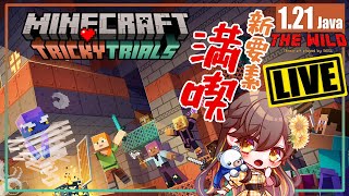 【マイクラ1.21】アプデ後初遊び！トライアルチャンバーに挑むっLIVE【はろはにThe Wild】