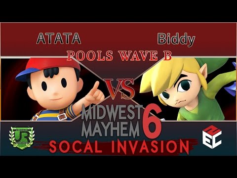 Midwest Mayhem 6 POOLS WAVE B - ATATA (Ness) vs Biddy (Toon Link)