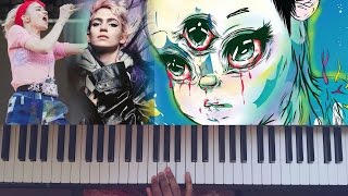 Grimes- Belly of the beat (#reggiewatkins piano cover)