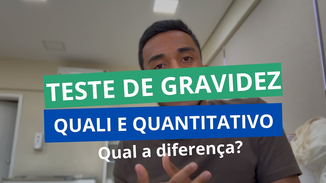 TESTE DE GRAVIDEZ QUALITATIVO E QUANTITATIVO