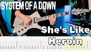 System of a Down - She's Like Heroin |Guitar cover| |Tab|