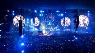 Coldplay live in Turin: amazing opening - Mylo Xyloto + Hurts Like Heaven + In My Place