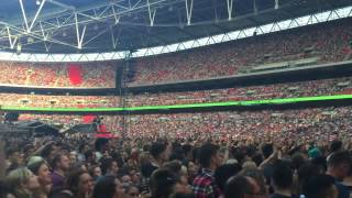 Rudimental - Right Here @ Wembley Stadium, London 11/07/2015