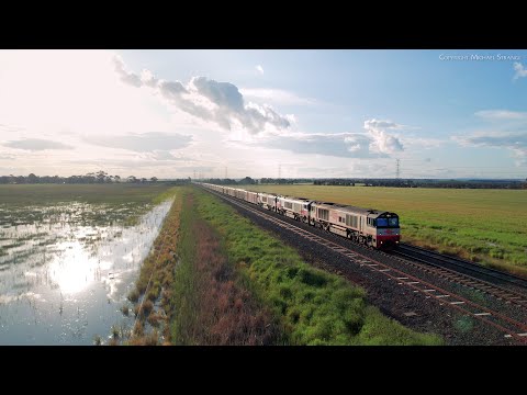 SCT 4PM9 Freight Train With 101 Boxcars, Containers & BlueScope Steel Wagons (5/11/2022) - PoathTV