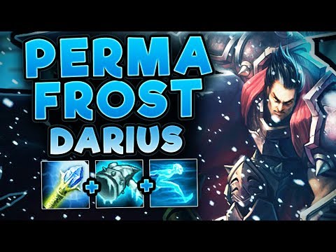 PERMAFROST DARIUS BUILD! YOU CAN'T OUTRUN ME! NEW FUN BUILD DARIUS TOP SEASON 7! - League of Legends