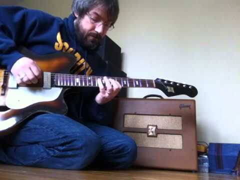 DIRTY BLUES GUITAR TONE DEMO - Gibson GA20 & Kent Americana