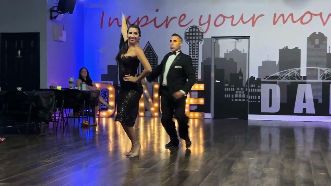 Maestro performances by Yesica Esquivel and Ariel Leguizamon in Dallas MilongaTown (3/4)