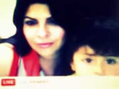 Vanilda Bordieri e Melkinho mandando Beijo pra Jean Macedo