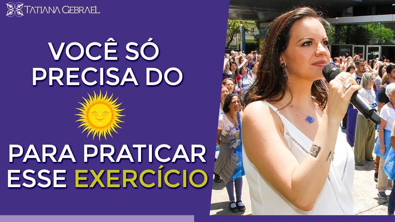 VOCÊ SÓ PRECISA DO SOL PARA PRATICAR ESSE EXERCÍCIO PODEROSO!