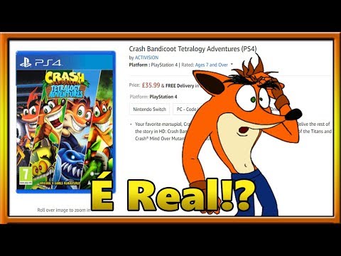 O Crash Bandicoot Tetralogy Adventures é Real!?
