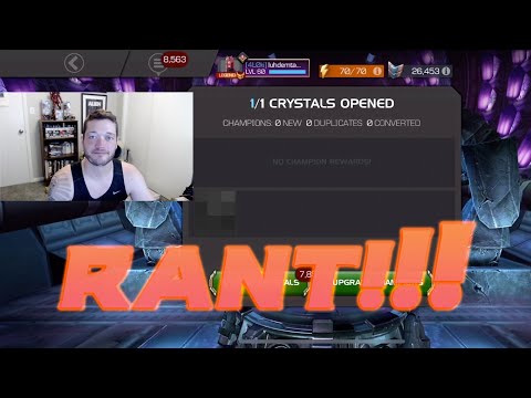 Conspiracy Theory on T5CC Crystals -- I'm Pissed! $40 Frag Deal | Marvel Contest of Champions