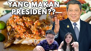 CUMA JUAL AYAM SAMA CABE TAPI YANG MAKAN PRESIDEN !!