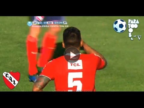 El travesaño salvó a Defensa y Justicia.Defensa-Independiente.Fecha 19.Torneo Primera B Nacional.FPT