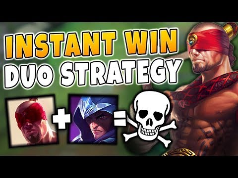 THE INSTANT WIN DUO STRATEGY | RANK 1 TALON + LEE SIN (INSANE SYNERGY) - League of Legends