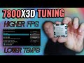 Easy 7800X3D Tuning And PBO2 Undervolting Guide
