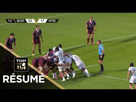 TOP 14 Saison 2025-2026 J03 - Résumé Union Bordeaux-Bègles - US Montauban