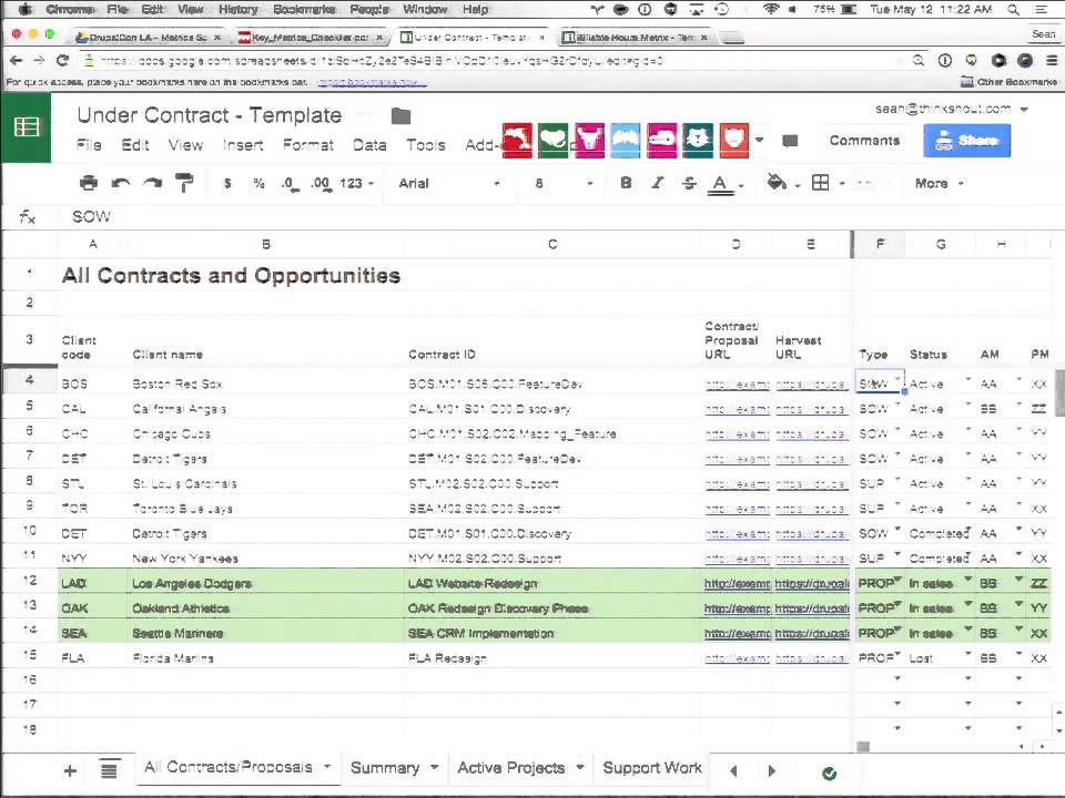 DrupalCon Los Angeles 2015: Scaling Your Business Starts with the Right Spreadsheets