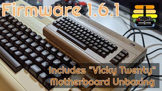 TheC64 and TheVIC20 Firmware Upgrade to 1.6.1 and a Vicky Twenty Motherboard Unboxing #theC64
