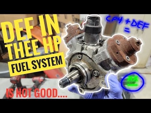 What happens when YOU feed your | CP4 PUMP | DEF for a hearty SNACK?? WATCH THIS & don't be dumb!!!!