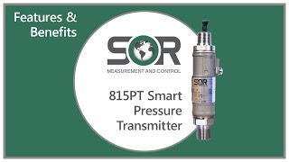815PT Smart Pressure Transmitter - Features & Benefits