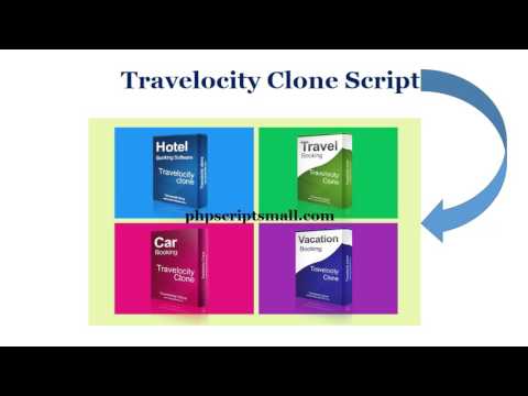 Online travel booking software services