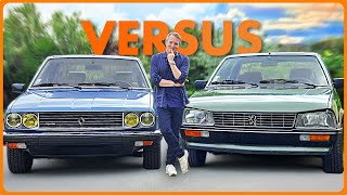 FRENCH CARS FROM THE 80S ARE INCREDIBLE (Renault 30 Tx vs Peugeot 505 Gti)