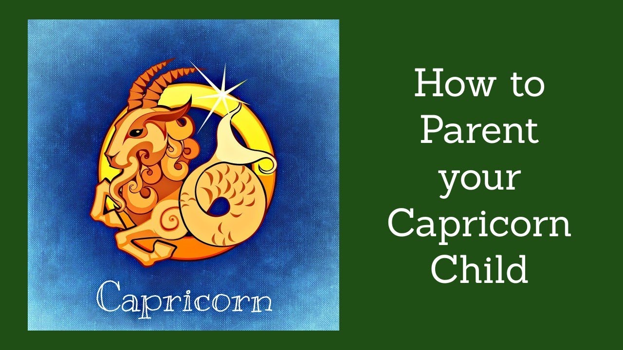 How to Parent your Capricorn child - It's not Greedy to want Money