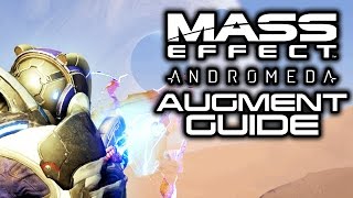 MASS EFFECT ANDROMEDA: How To Use Augmentations on Weapons and Armor! (Basic Augmentation Guide)