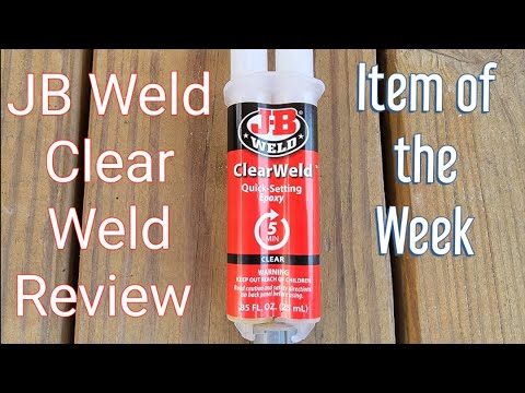 JB Weld Clear Weld Review    Item Of The Week