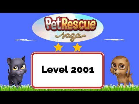 Pet Rescue Saga Level 2001 - No Boosters