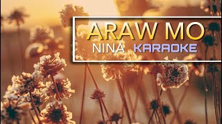ARAW MO KARAOKE | NINA | BIRTHDAY SONG
