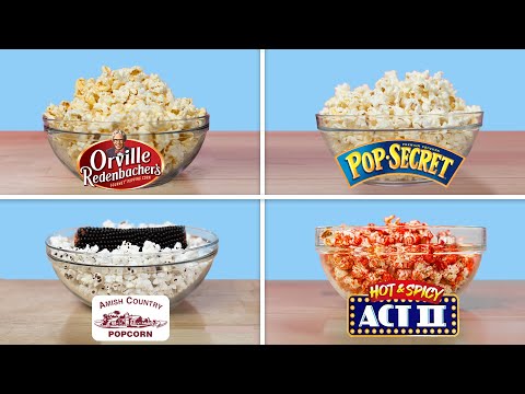 Profiköche testen blind alle Mikrowellen-Popcorn-Sorten | Das Geschmackspanel | Epicurious