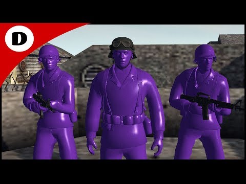 THE PURPLE HORDE LANDS ASHORE - Army Men: Civil War 16