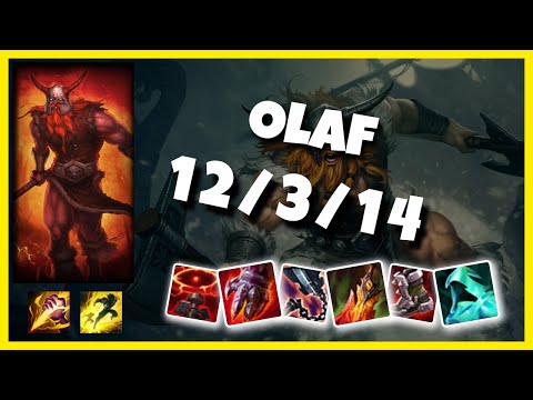Olaf vs Hecarim NA Challenger JUNGLE (12/3/14) - v11.1