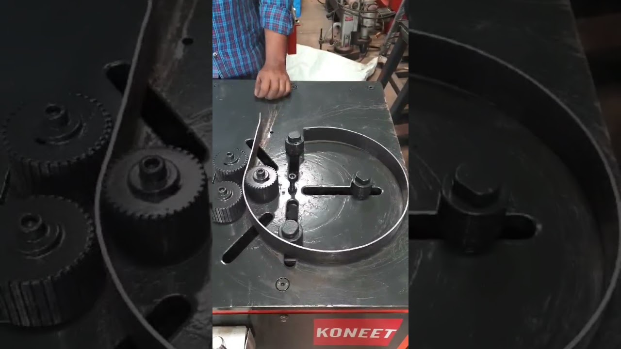 KONEET Ring bending machine 23M2 Call / WhatsApp +91 91004 37609 / +91 98666 73432 #machine