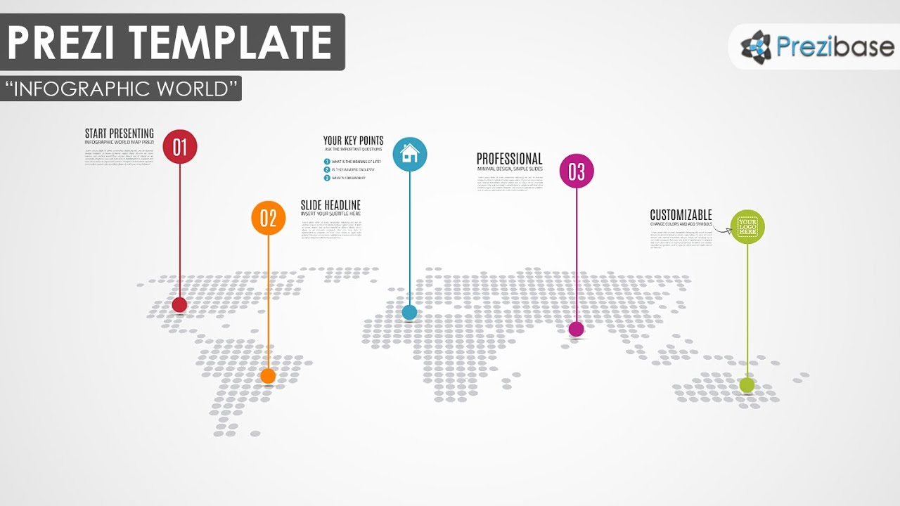 Infographic World  - Prezi template