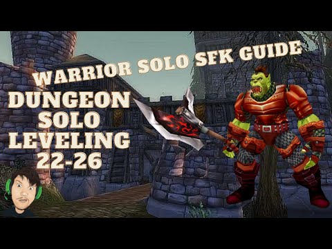 Wrath of the Lich King Warrior Leveling Guide. Solo Shadowfang Keep From 22-26