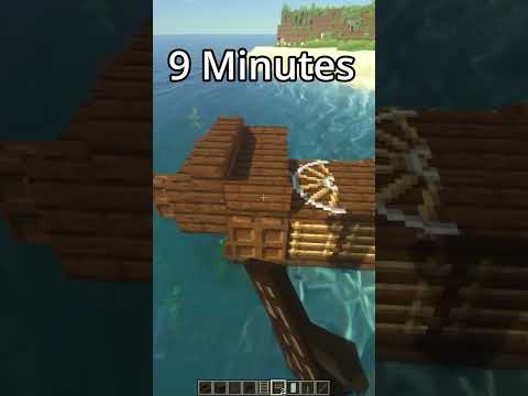 Minecraft Pirate Ship at Different Times (World’s Smallest Violin)